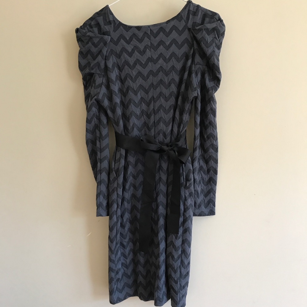 Yuki long sleeve dress with bow